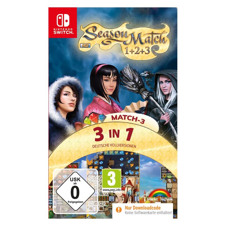 Markt + Technik Nintendo Switch Season Match 1-3 HD Download Code (Switch) (62801543)