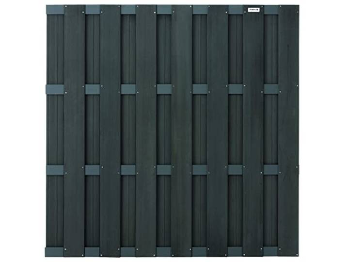 Tuinscherm schutting composiet antraciet 180x180cm