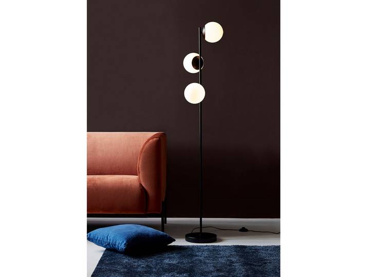 Lilly Stehleuchte Black/Opal - Nordlux - Wohnzimmer - Skandinavisch - Metall