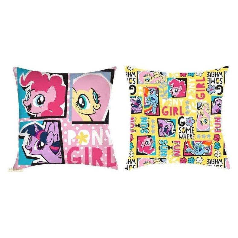 Halantex My Little Pony Coussin Pony Girl 40 x 40 cm (37.60 x 37.10 cm) (HTEX-MLP-2157C)