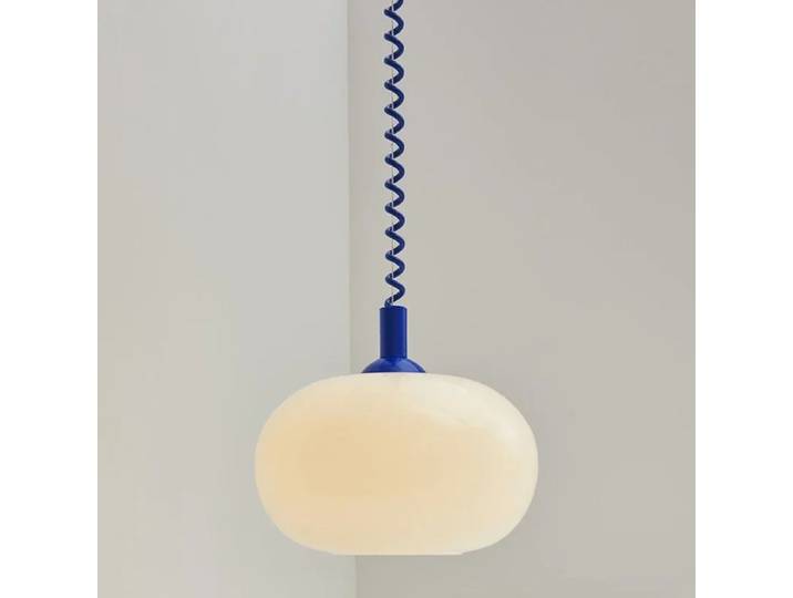 Bauhaus lampe à suspension en verre lustres suspendus minimalistes L luminaire pour salon Restaurant cuisine chambre