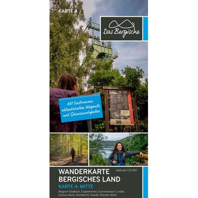 Bergisches Land (Mitte) - Wanderkarte 4, Sonstige von , Bücken & Sulzer, 978-3-936405-87-3