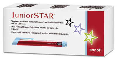 Sanofi-Aventis Deutschland GmbH JUNIORSTAR Injektionsgerät rot 1 St 09937381