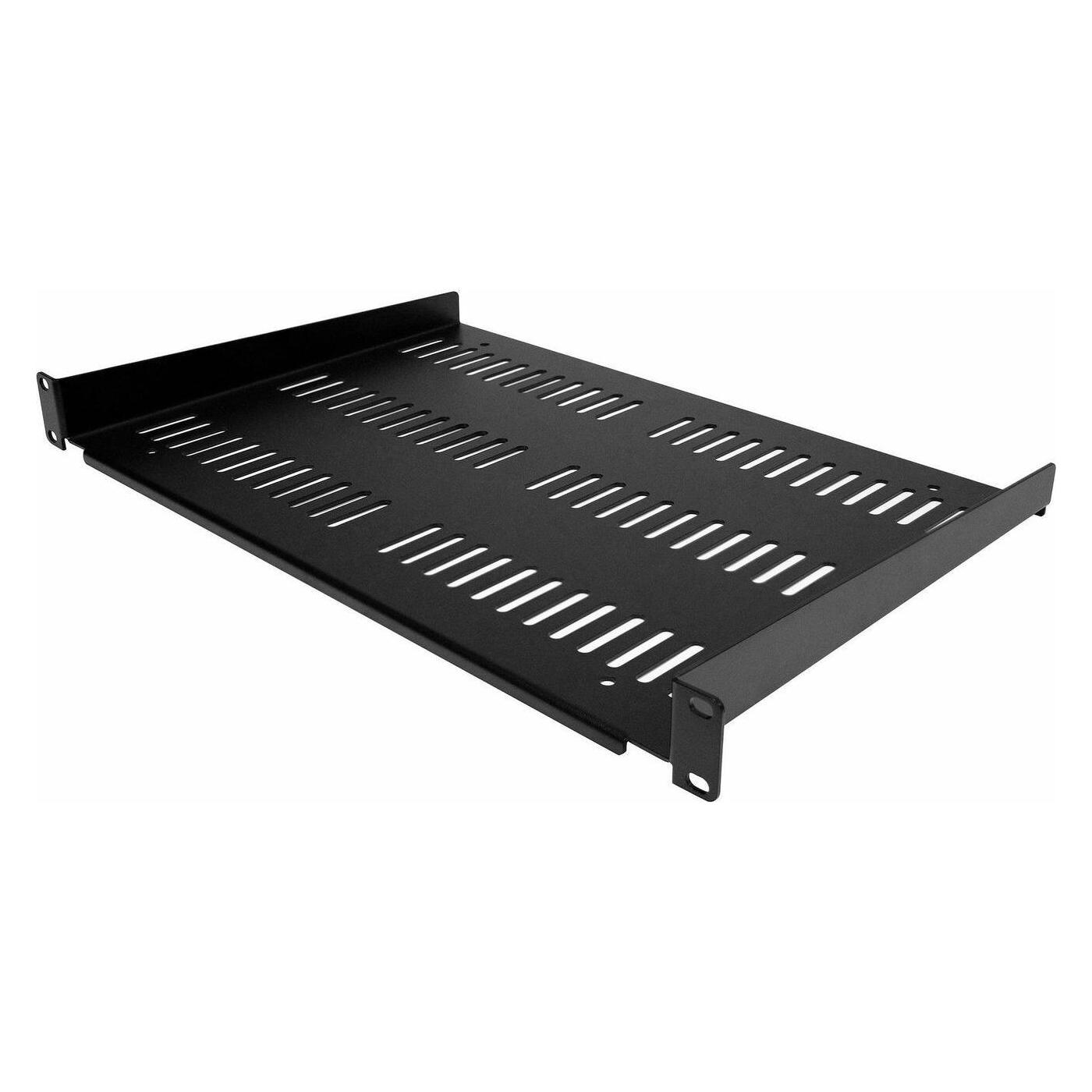 StarTech 1U Vented Shelf 12in (1 HE, 19 Zoll Rack) (SHELF-1U-12-FIXED-V)