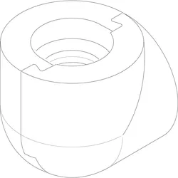 Wärmeschutz Winkel G11/2xG11/2 - 8738804073