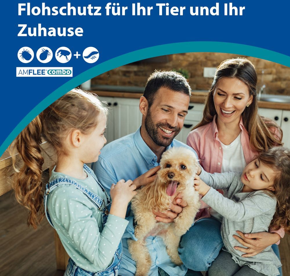 Amflee combo 67/60,3mg Lsg.z.Auftr.f.Hunde 2-10kg 3 St Lösung