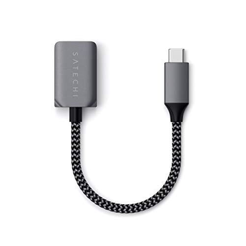 Satechi USB-C naar USB 3.0 adapterkabel, Spacegrijs