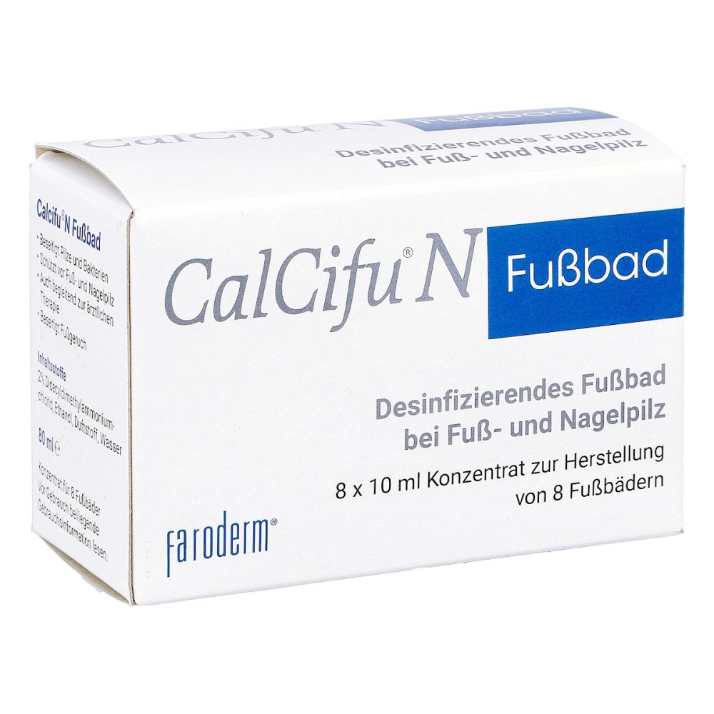 FaroDerm GmbH Calcifu N Desinfizierendes Fußbad 19408258