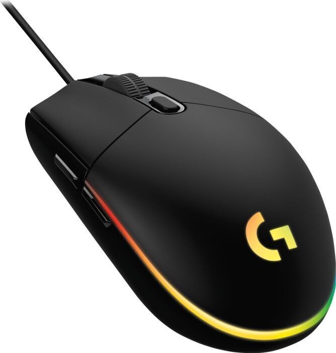 Logitech G203 Lightsync   Black - Refurbished