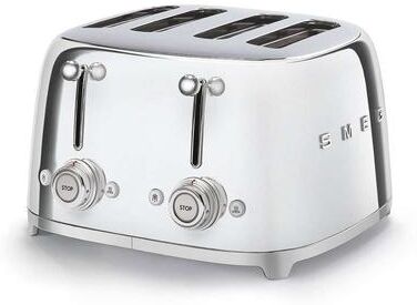 Smeg 4x4 Slot Toaster TSF03 - Black
