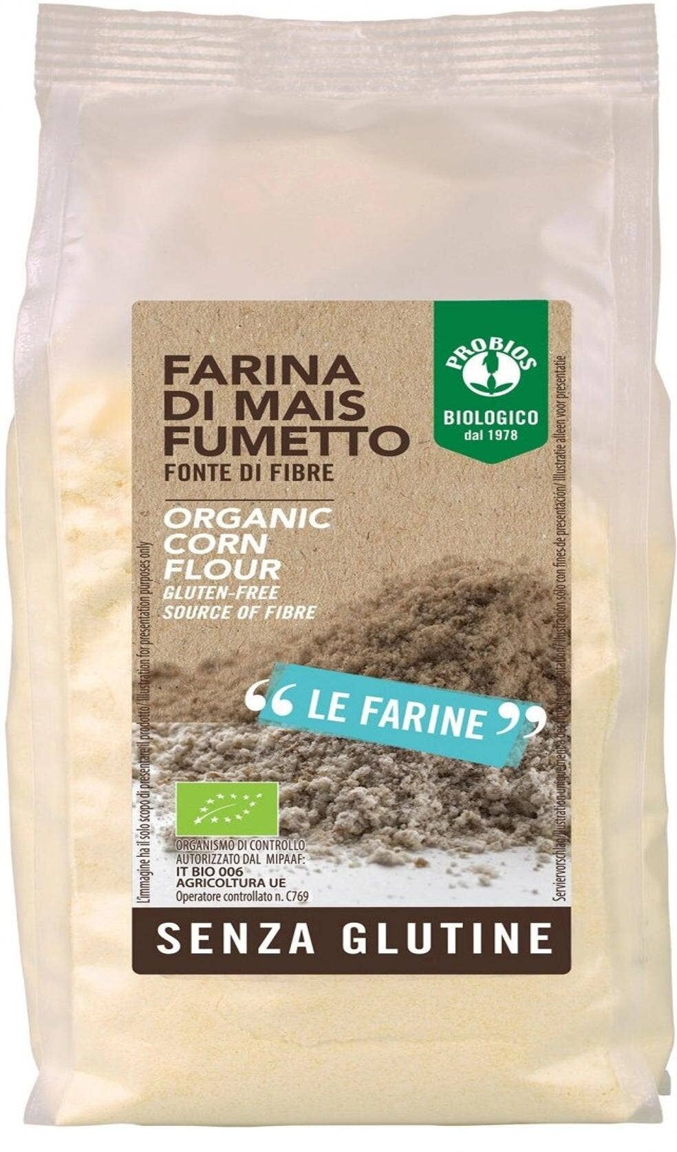 PROBIOS Farina Senza Glutine Di Mais 375 Grammi 