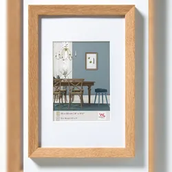 walther + design Fiorito Holz Bilderrahmen 30x45 cm, EICHE HELL