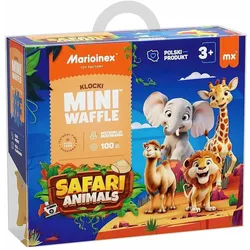 Marioinex Mini Waffel 100el Tiere Safari