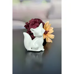 Fuchskind Roxy sitzend 10cm cremeweiß