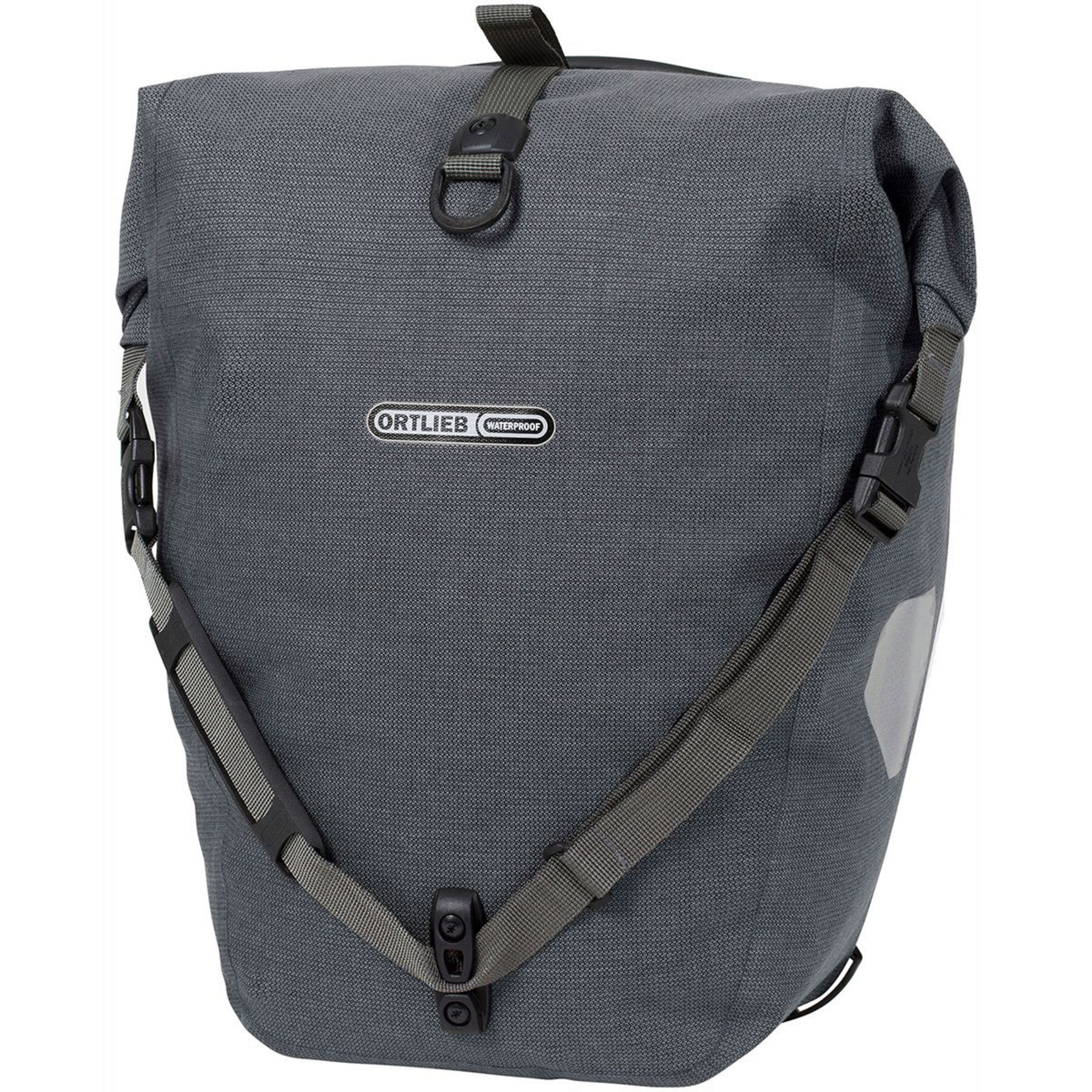 Ortlieb Back-Roller Urban QL2.1 Radtasche Fahrradtaschen grau Größe 20L Bikepacking | Commuting Wasserdicht
