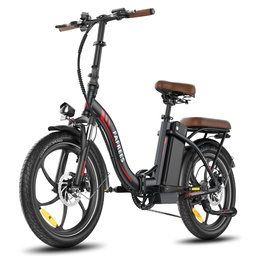 Fafrees F20+ Pro Faltbares Elektrofahrzeug 25 KM/H 36V 25Ah Akku SHIMANO 7-Gang-Schaltung 120 km Reichweite Schwarz