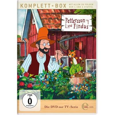 Pettersson und Findus - Komplettbox - Staffel 1+2/Folge 1-26 - Die DVD zur TV-Serie [2 DVDs], DVD