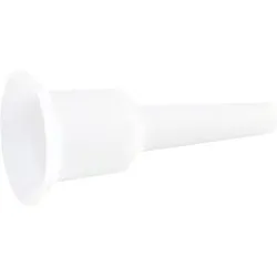 Rohrstutzen HDPE ø50mm 0,039kg gerade für Fasstrichter - natur