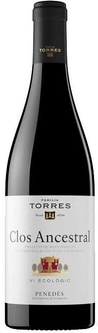 Vino Tinto Torres Clos Ancestral 2023 D.O. Penedes 75cl