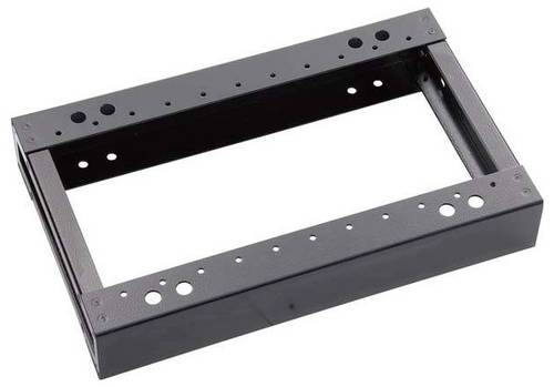 Hager MES-RS50601 Reihensockel seitlich offen 500x100x600 RAL9005 Reihensockel Tiefschwarz (RAL 9005) 1St.