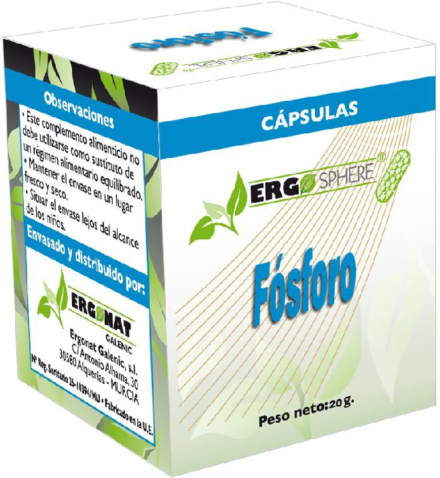 Ergonat Ergosphere Phosphorus 50 Capsules