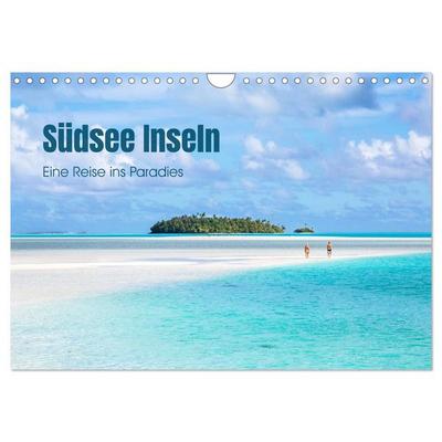 Südsee Inseln - Eine Reise ins Paradies (Wandkalender 2027 DIN A4 quer), CALVENDO Monatskalender