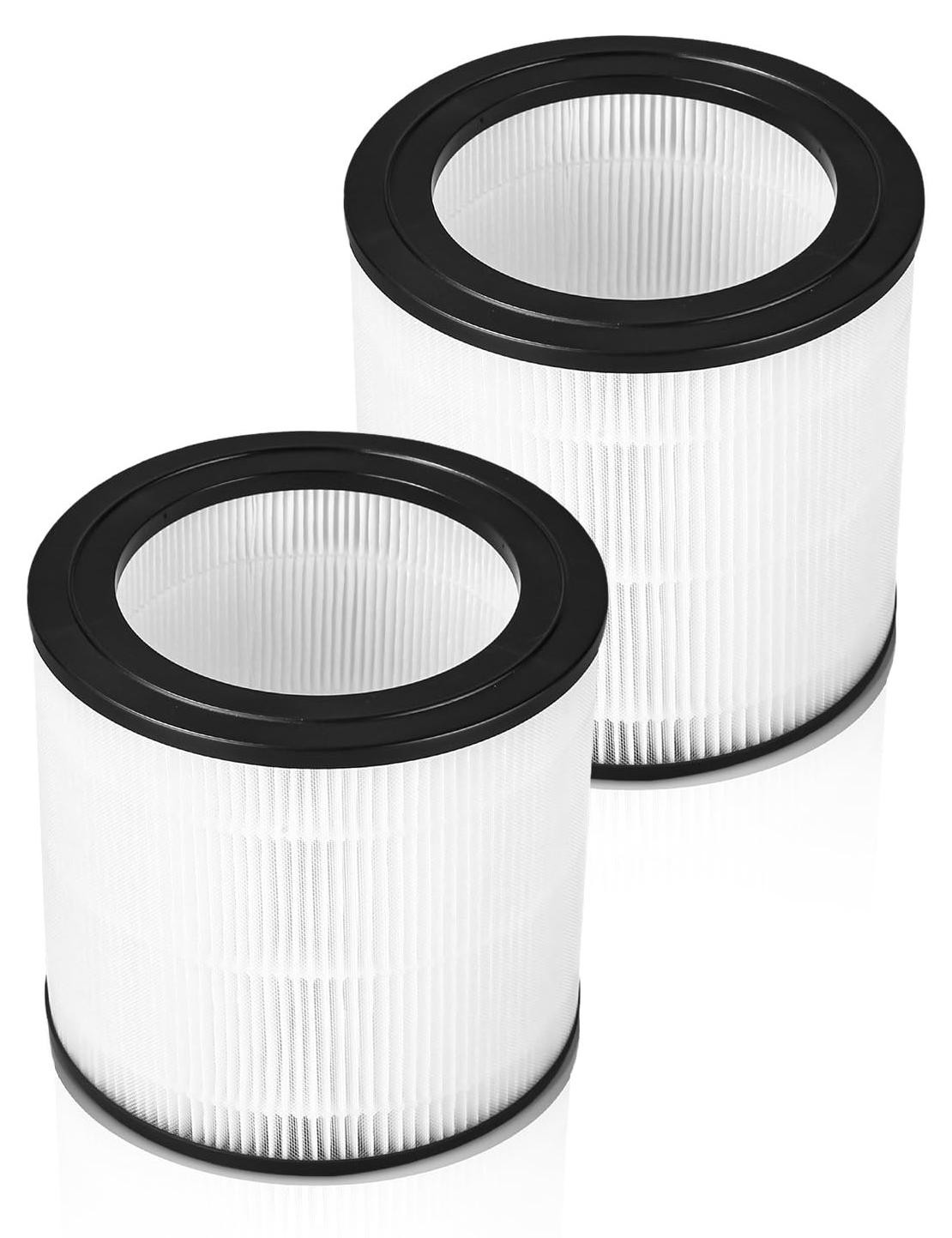 Set van 2 HEPA vervangfilters voor luchtreiniger
