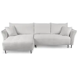 ECKSCHLAFSOFA Bari links hellgrau