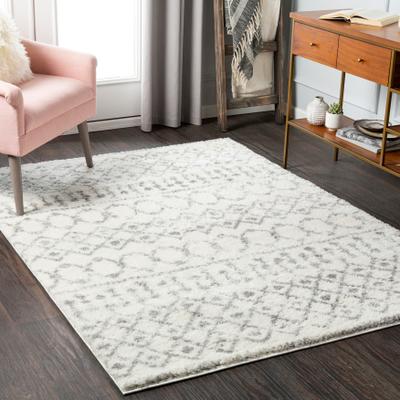 Livabliss Akai Plush Moroccan Stripe Area Rug