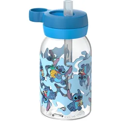 Mepal Campus Kinder Trinkflasche mit Trinkhalm und auslaufsicherem Verschluss 450 ml Stitch
