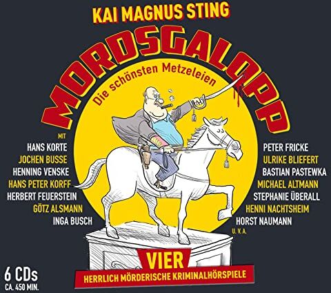 Sting, Kai Magnus - MORDSGALOPP - Vier herrlich mörderische Krimi-Hörspiele: WortArt - Preis vom 04.10.2026 03:51:26 h