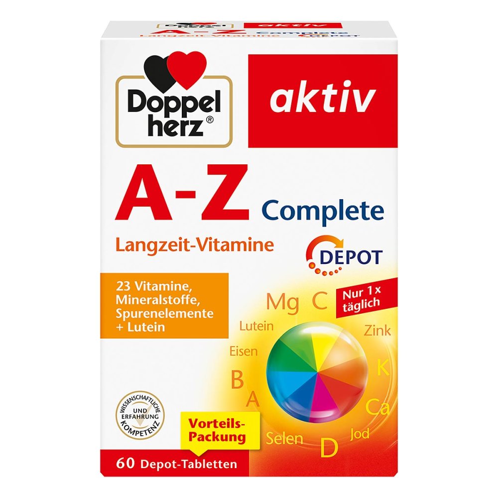 Queisser Pharma GmbH & Co. KG Doppelherz aktiv A-Z Depot Tabletten 00263449