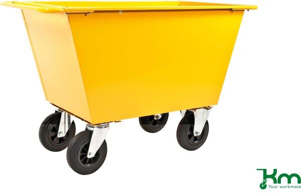 Kongamek Fodervogn 200 Liter, Massive Hjul