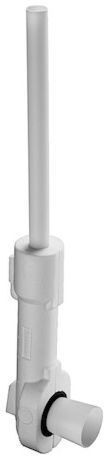 Schell Compact ii WC-Spülrohr 031160099 höhenverstellbar, WC-Anschlussrohr Ø 45 mm