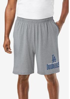 Men's Big & Tall MLB Jersey Shorts by MLB in Dodgers (Size 4XL)