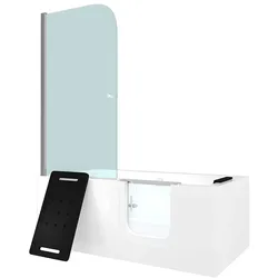 AcquaVapore Seniorendusche und Sitzwanne mit Tür S15D-R-EC