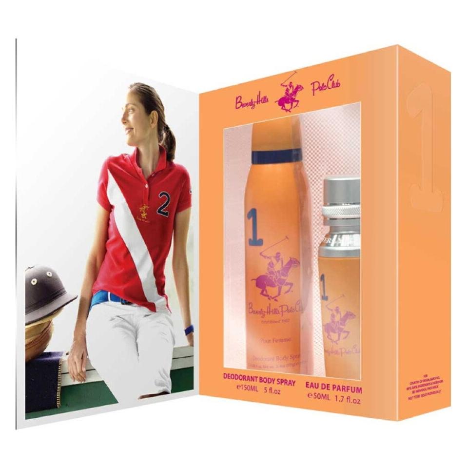 Beverly Hills Polo Club Femme No.1 50ml Desodorante Spray 175ml (Spray, 175 ml) (115456)