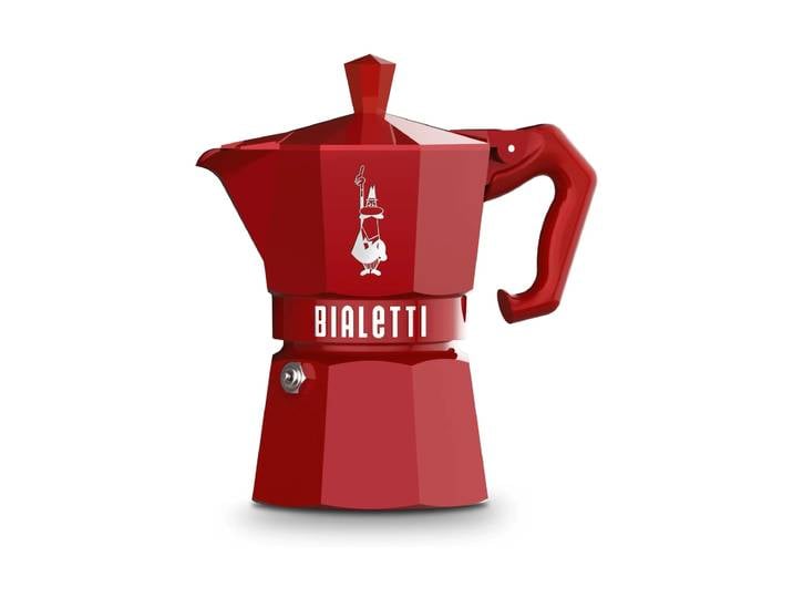 Bialetti Cafetière moka Bialetti exclusive Rouge, 3 tasses