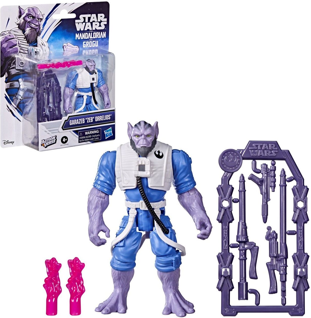 Hasbro Disney: Action Verse - Star Wars The Mandalorian And Grogu - Garazeb