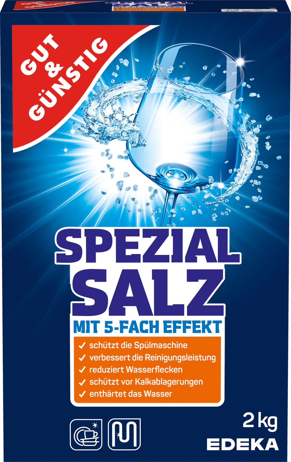 GUT&GÜNSTIG Spülmaschinensalz 2,0 kg 1237020007
