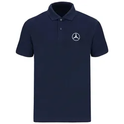 Mercedes-Benz Truck Harren Poloshirt marineblau Größe S MBT0259S - S