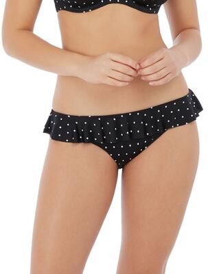 Plus Size Women's Jewel Cove Italini Bikini Brief by Freya Swim in Black (Size XL)