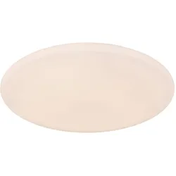 Smart LED Deckenleuchte Schlafzimmerleuchte mit Fernbedienung Deckenlampe App dimmbar, CCT Schaltung Farbwechsel, 19W 1040lm 3000-6500K, DxH 70x8 cm