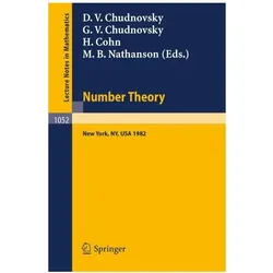 Number Theory, Fachbücher von V Chudnovsky, G/Cohn