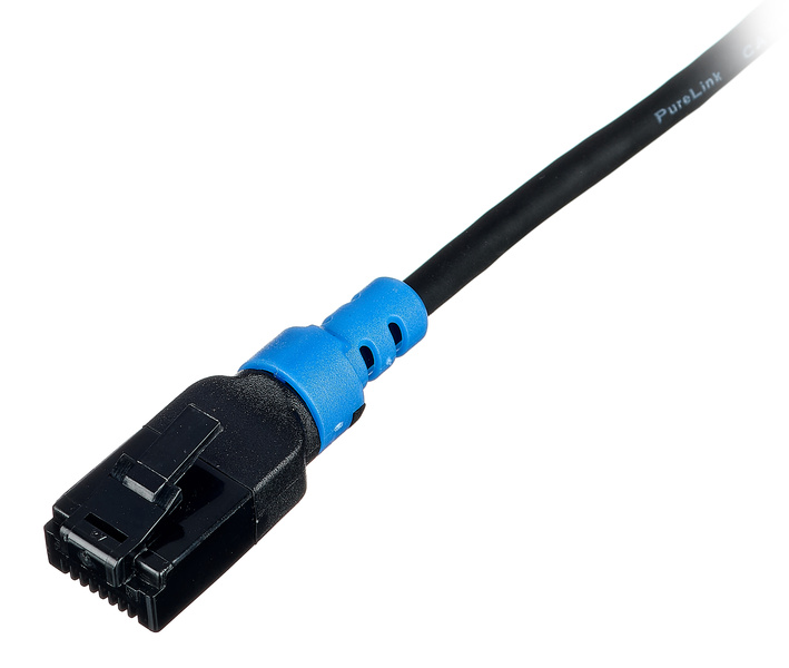 PureLink FI-PC100-050 Cat.6a Cable 5.0m nero