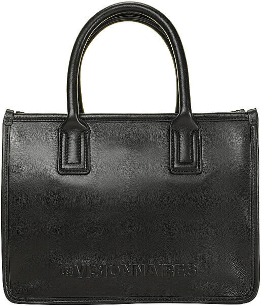 LES VISIONNAIRES Ledertasche - Tote Bag   LENA SILKY schwarz EG