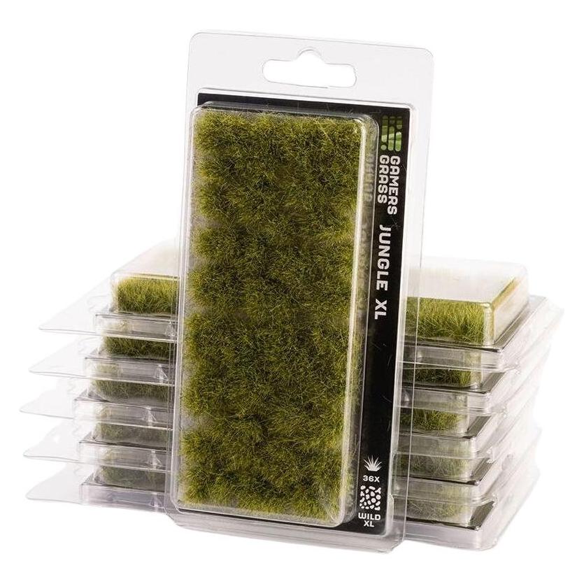 Gamers Grass : Grasbüschel - 12 mm - Jungle XL (Wild) (Kunststoff) (2004395)