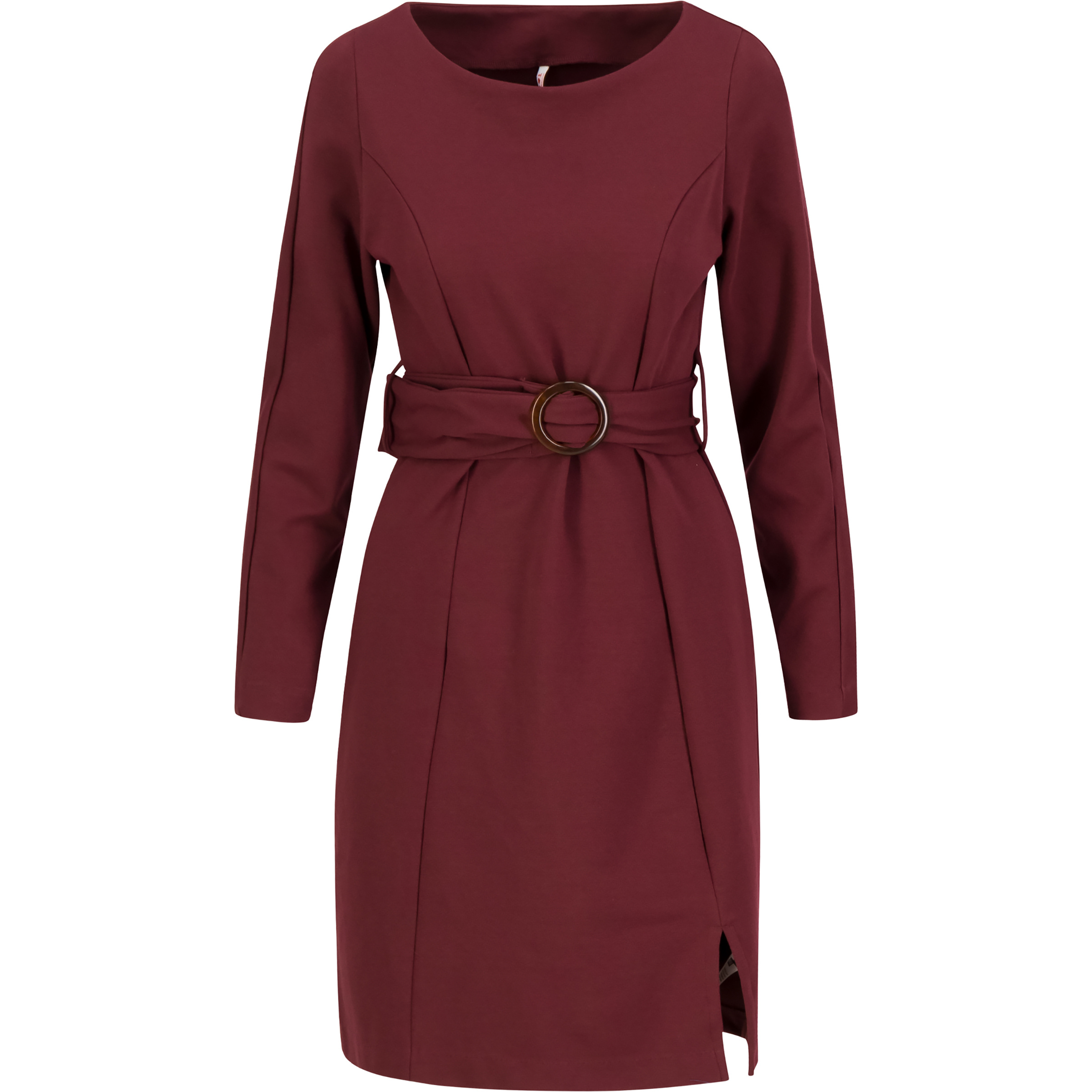 Blutsgeschwister Tailored Cocoon Kleid Damen Kleider rot Größe S Lifestyle Hautfreundlich