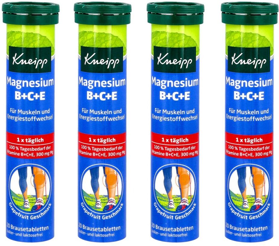 Kneipp Magnesium + Vitamine B+C+E Brausetabletten