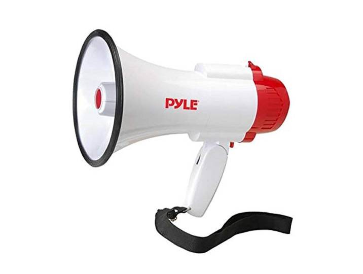Pyle Pro PMP35R professionele megafoon met sirene en stemrecorder